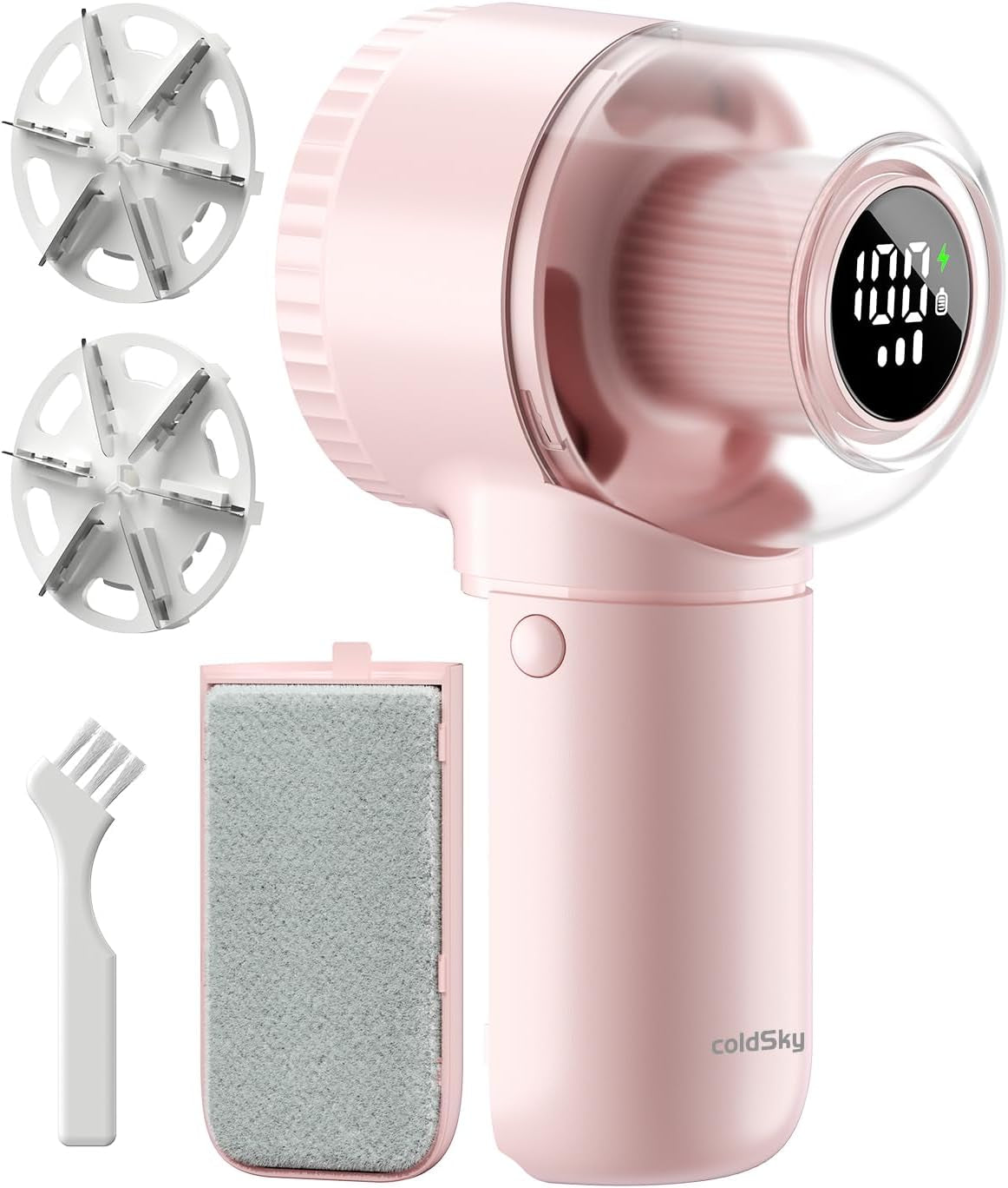 Coldsky Fabric Shaver Large Lint Remover with Brush 2 in 1 Sweater Shaver