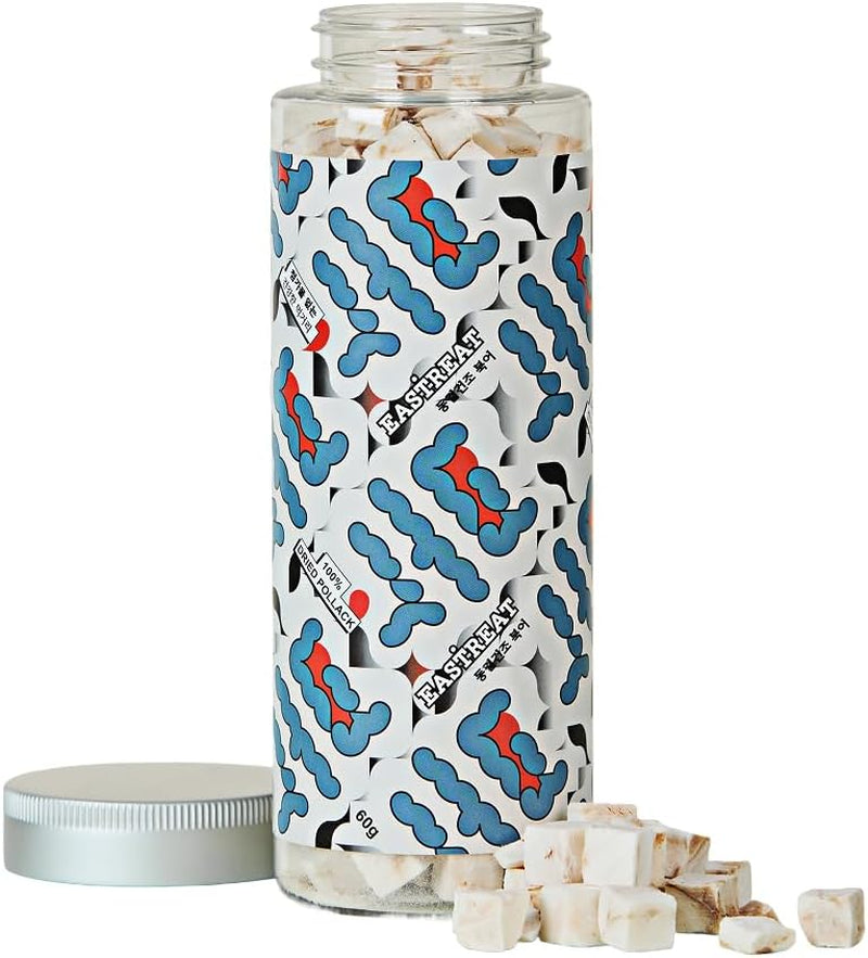 Freeze-Dried POLLACK, Wild-Caught Single-Ingredient Pet Treats, 2.12 Oz