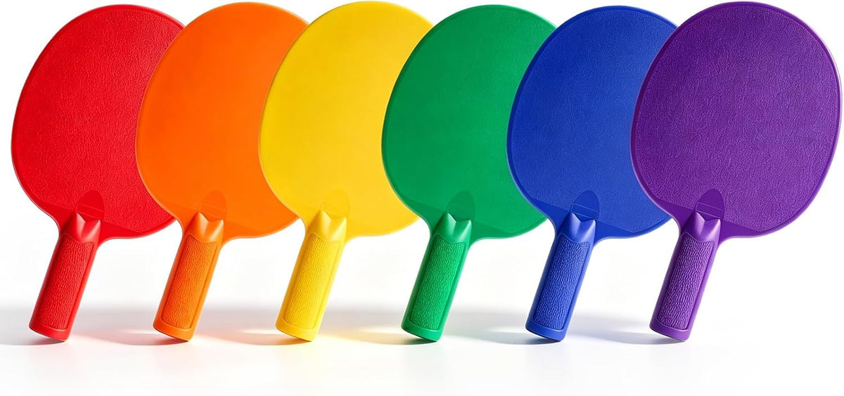 Seenelling Plastic Table Tennis Paddles for PE Class Recess