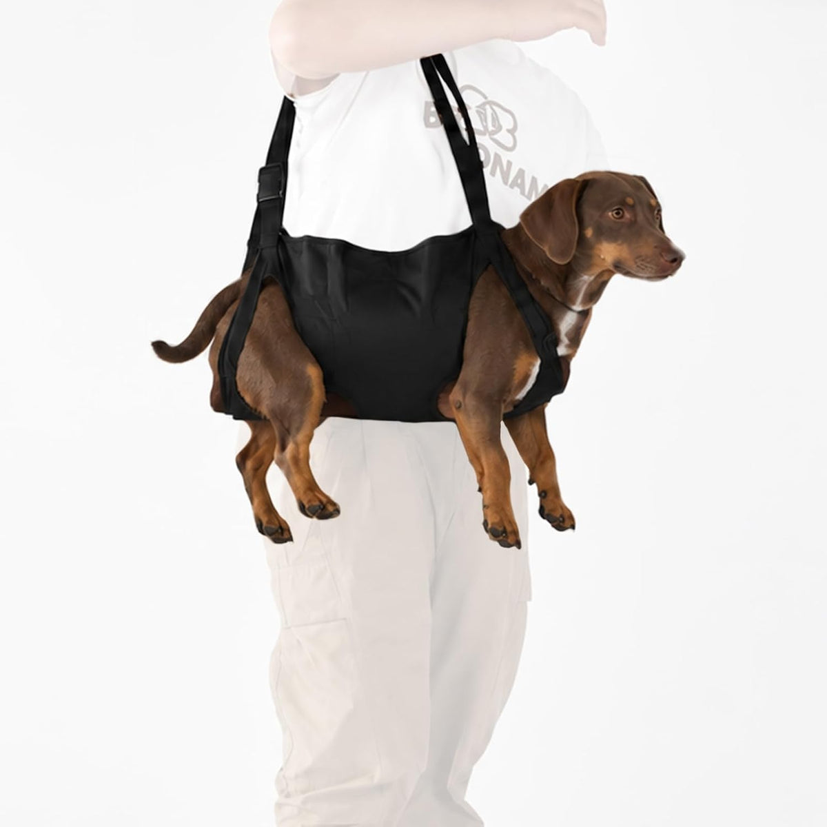 Dog Sling for Large Senior Dogs Hind Lifting Harness with Shoulder Padding Emergency Dog Carrying Harness,Adjustable Rear Support,Dog Grooming Sling