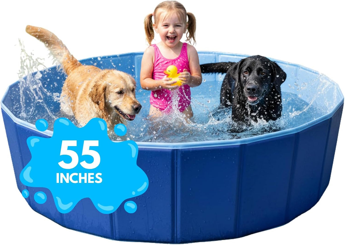 Consumable Corner - Collapsible Dog Swimming Pool - for Swimming & Bathing