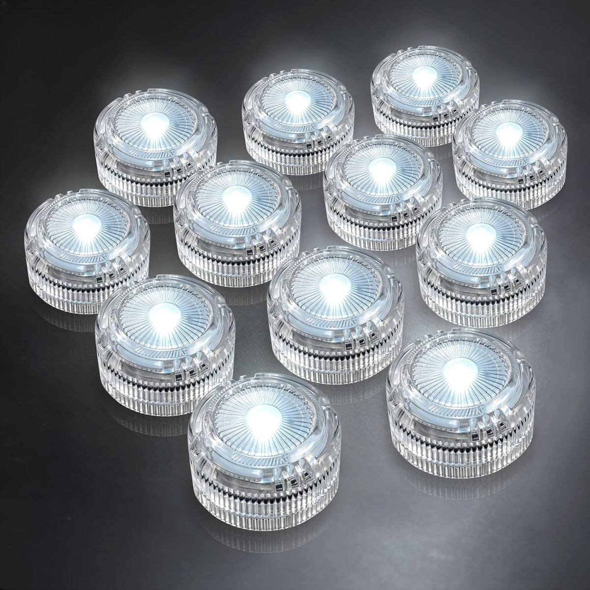 HL Submersible LED Light,White Small LED Light,150 Hours Runtime