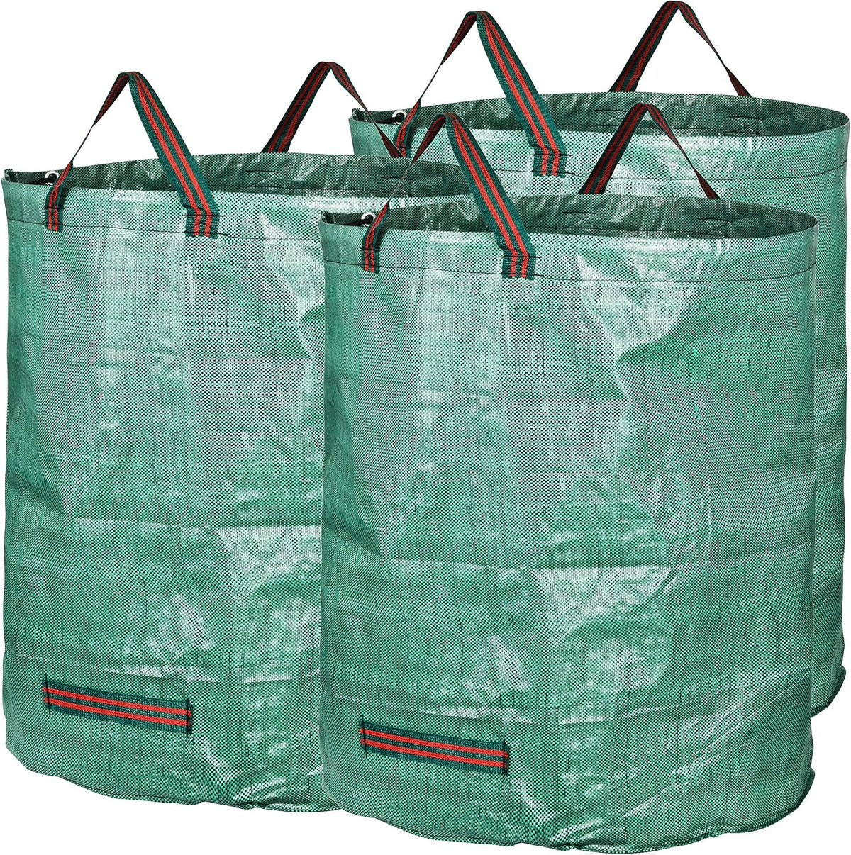 Gardenmate 3-Pack 72 Gallons Reusable Garden Waste Bags (H30, D26 Inches) - Yard Waste Bags