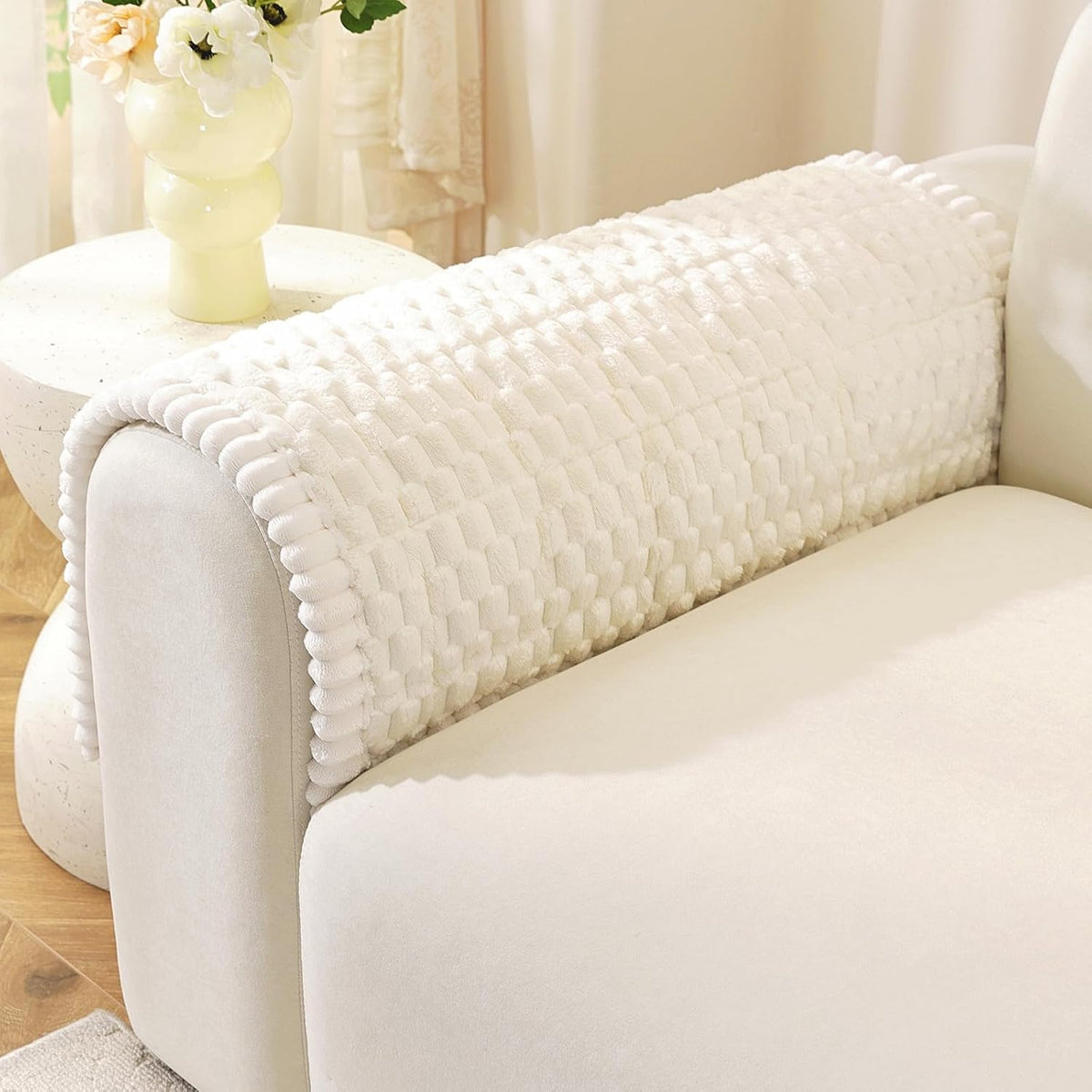 Ostepdecor Couch Cover for Dogs Washable Non Slip Sofa Protector for Pets