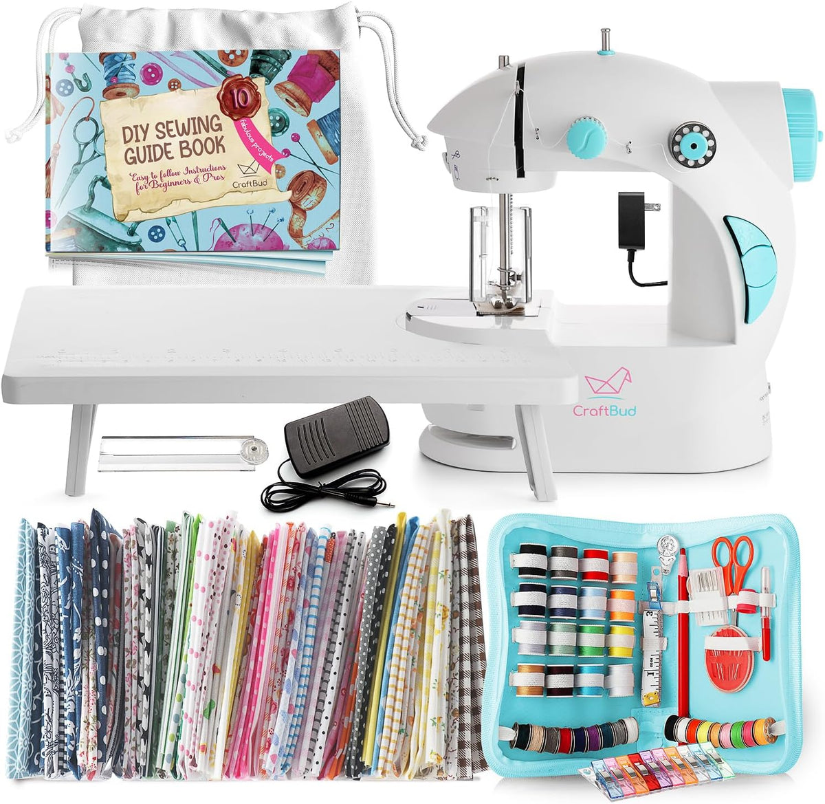 Craftbud Mini Sewing Machine for Beginners, Adults and Kids Sewing Machine