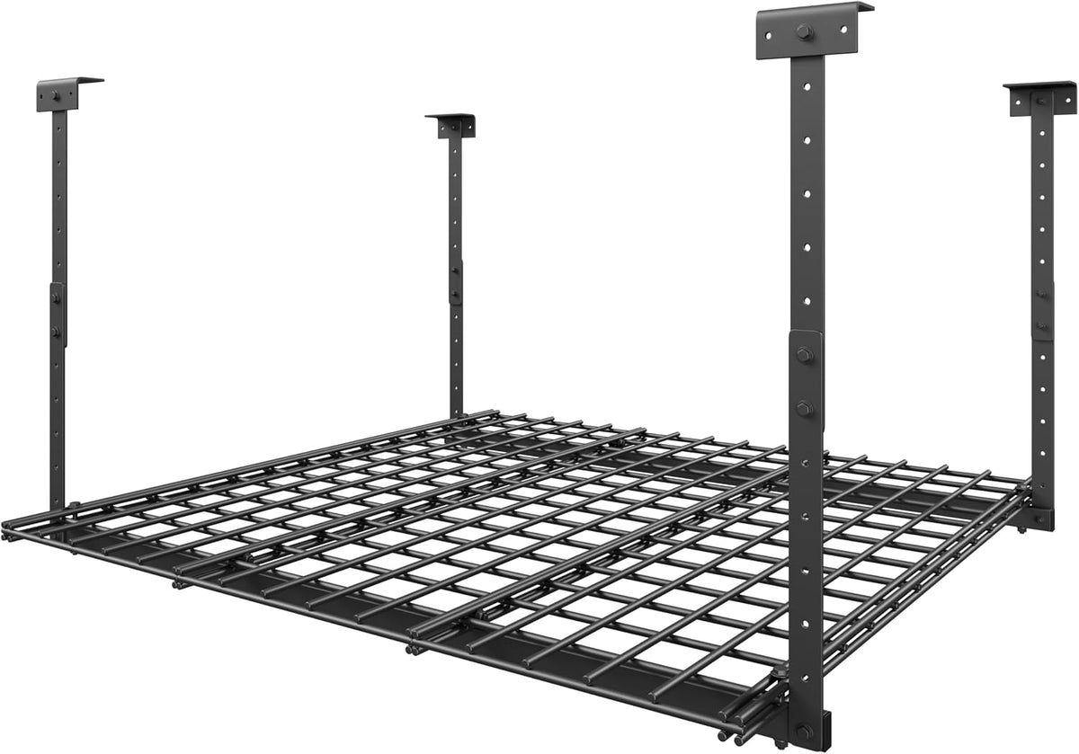 45-Inch X 45-Inch Overhead Garage Storage Rack 250LBS Weight Capacity