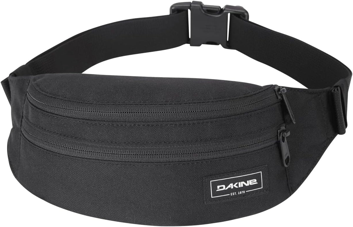 Dakine Classic HIP Pack Fanny Pack, Hands-Free Waist Pack, Black