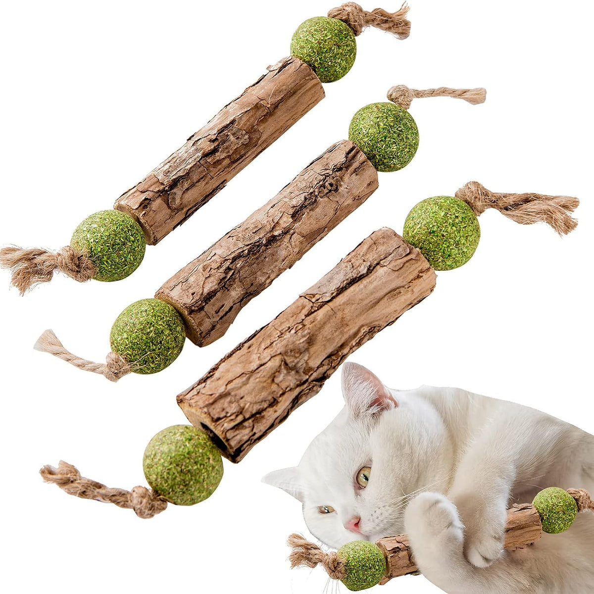 Silvervine Sticks for Cats, 3 Pack