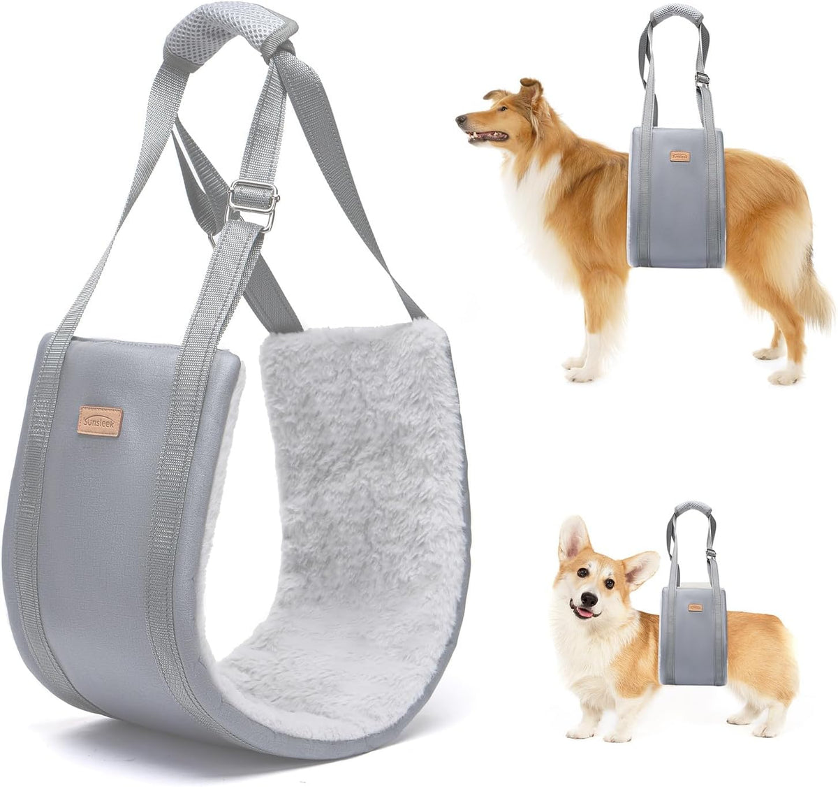 Dog Lift Harness for Large Dogs Adjustable Dog Sling for Back Legs