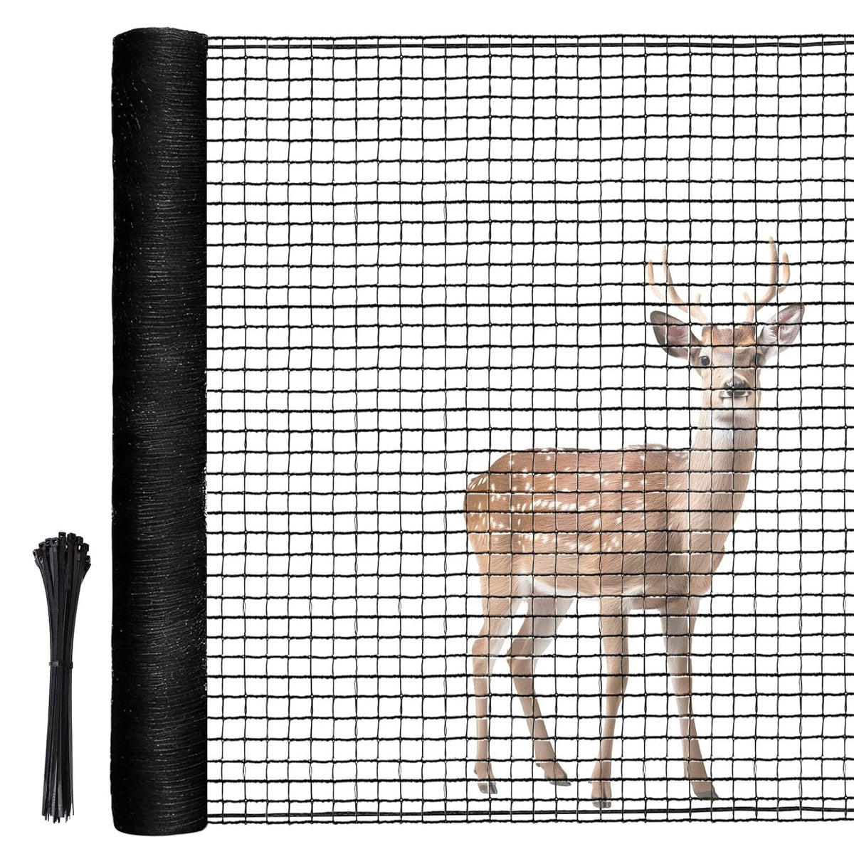 RIFNY Deer Fence, Temporary Fence for Garden Outdoor Yard, 4 X 50 FT