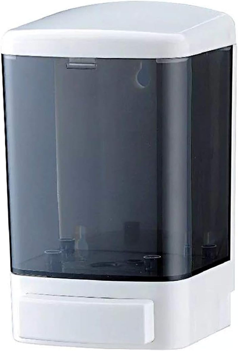 Evhome Manual Soap Dispenser Kitchen Bathroom Wall Mounted Commercial Soap Dispenser for Liquid Containers Shampoo Gel Chamber Plastic - (33.8 Oz) 1000Ml