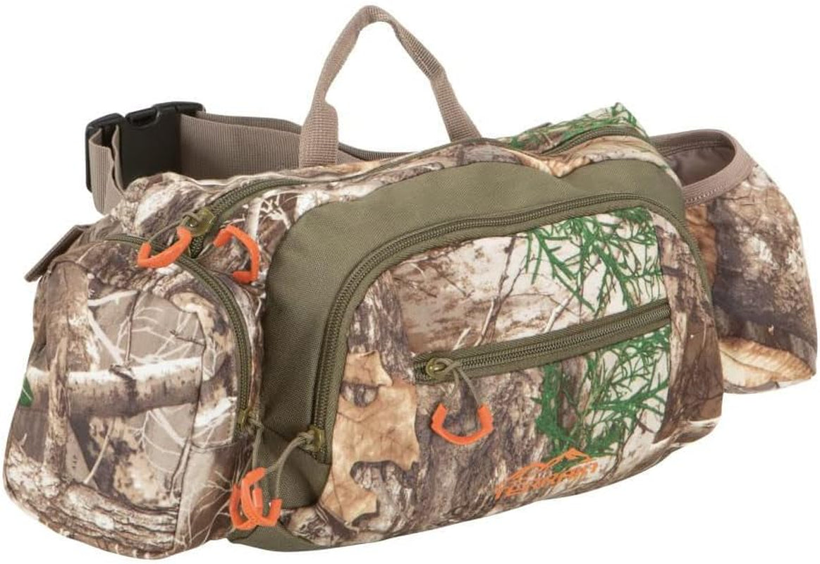 Allen Company Camo Fanny Pack - Hunting Waist Pack with Handwarmer - Belt Adjusts to 52 Inches - Different Terrain Style Options