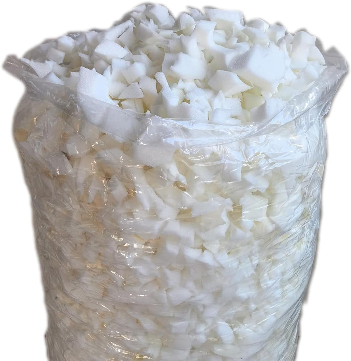 HOXXME 5Lbs Shredded Memory Foam Filling or Bean Bag Filler, Premium Beanbag Stuffing/Foam Refill for Pillow, Dog Beds Chairs Cushion, Arts Crafts, Stuffed Animals (White, 5Lbs)