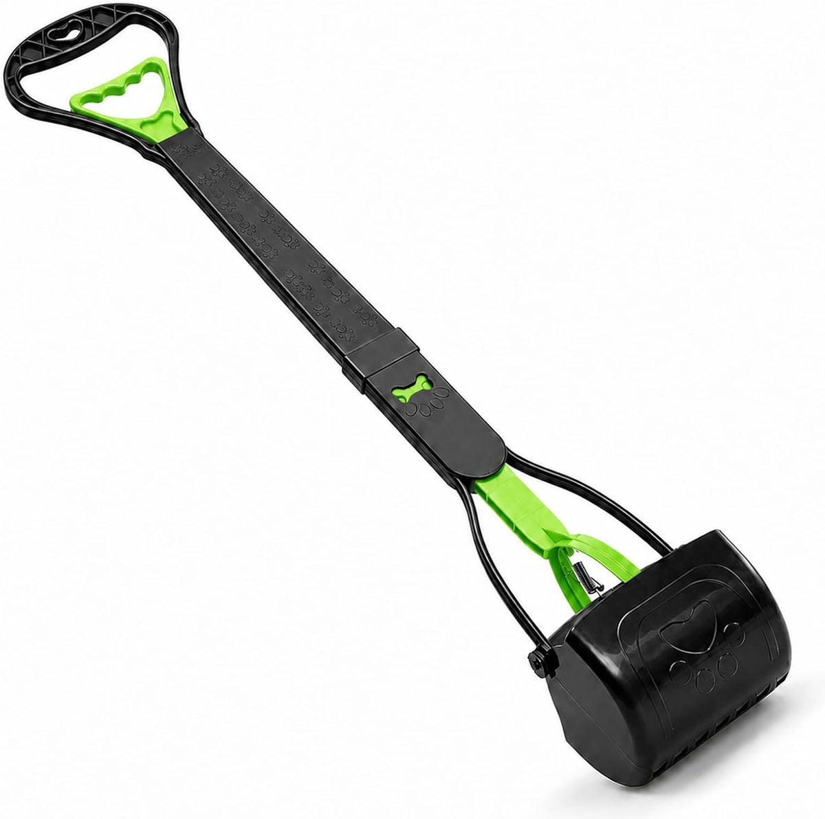31Inch Large Pooper Scooper for Dogs with Long Handle, Sturdy & Durable, Not Easy to Break, Lightweight & Easy to Use, Easy to Pick up from Grass and Gravel