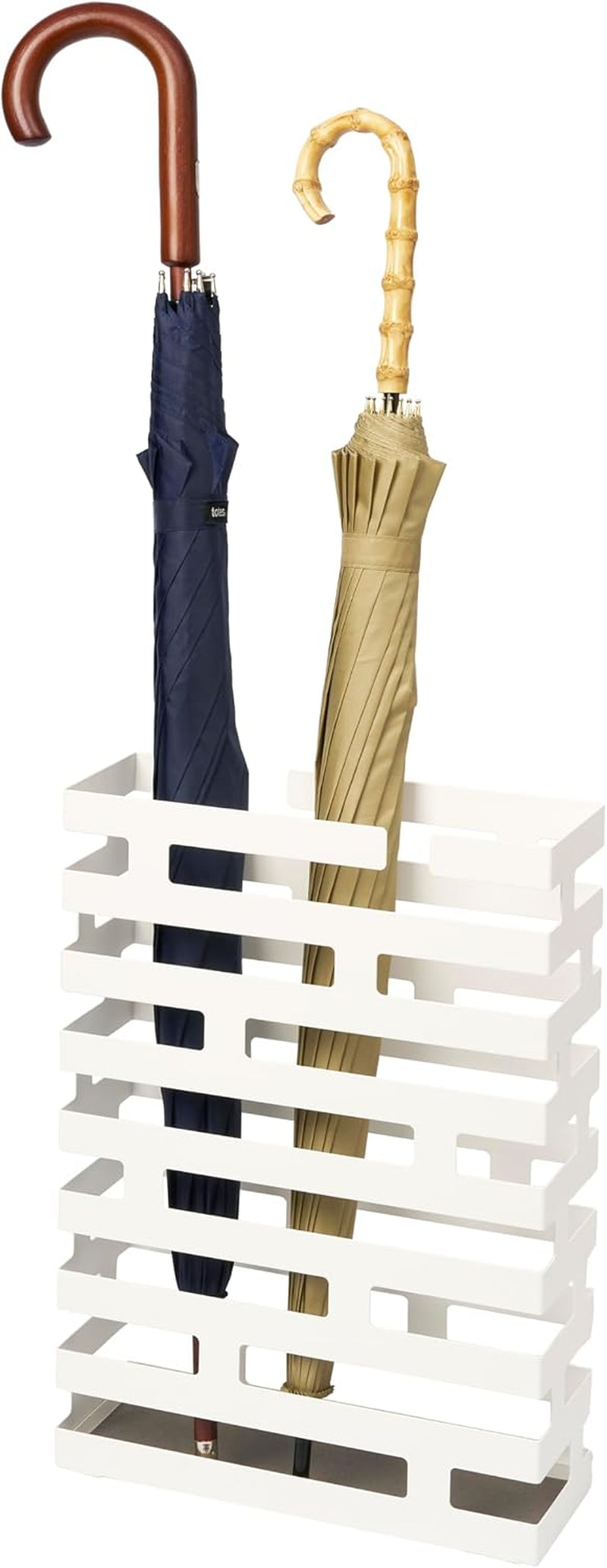 YAMAZAKI Home Umbrella Stand - Storage for Umbrellas & Walking Canes Steel One Size Hite