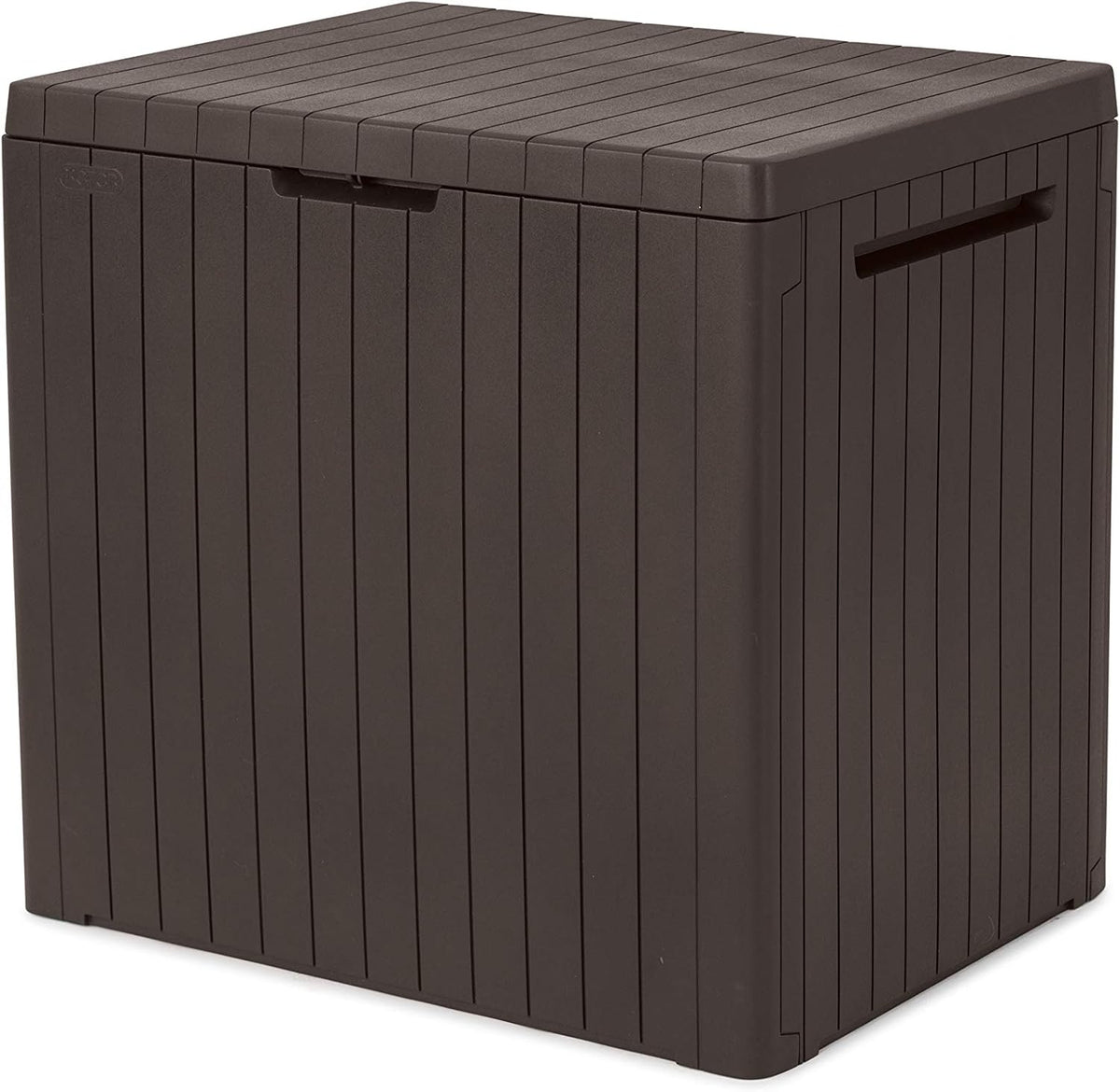 Keter City Outdoor Plastic Storage Box Garden Furniture 57.8 X 44 X 54.8 Cm - Brown