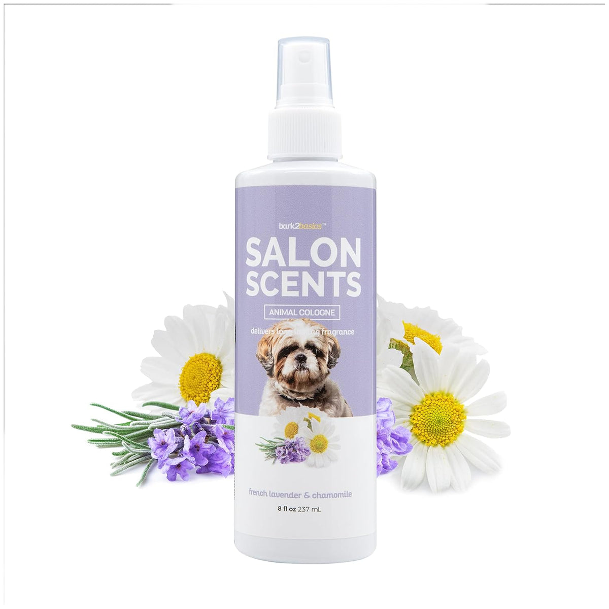 Salon Scents Dog Cologne Spray, Lavender Chamomile, 8 Oz