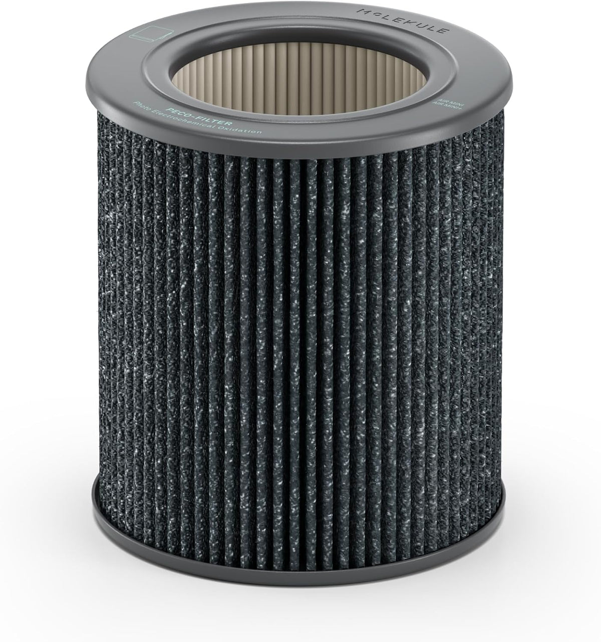 Molekule PECO-HEPA Tri-Power Filter Air Mini and Air Mini+ | Air Purifier Replacement Filters for Allergens, Smoke, Mold, Bacteria, Viruses & Other Pollutants for Clean Air - Gray