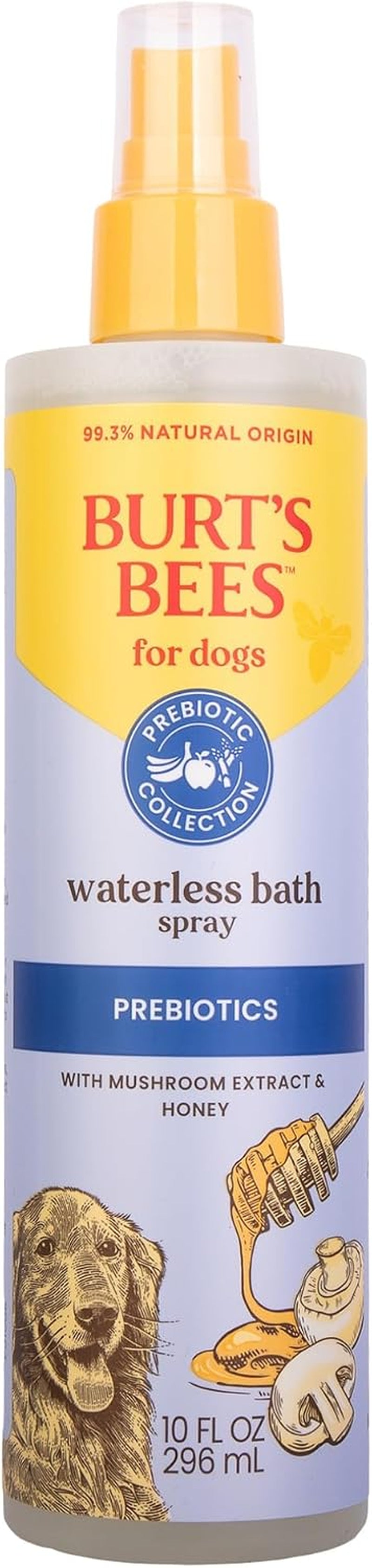 Burt'S Bees for Pets Waterless Dog Bath Spray, Mushroom & Honey, 10 Fl Oz