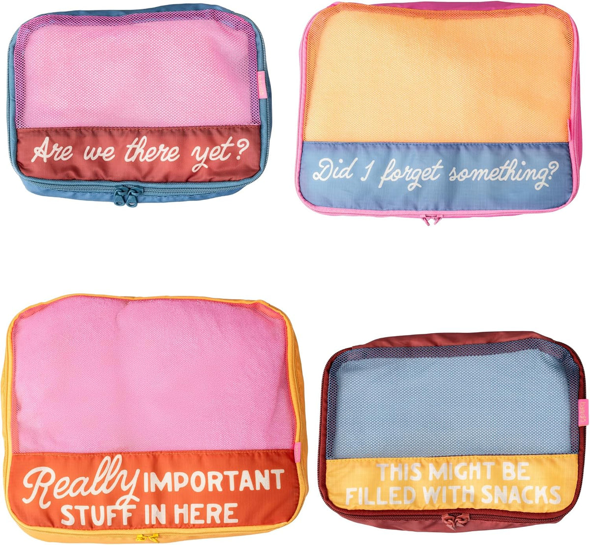Ban.Do Packing Cube Set of 4, Really Important Stuff