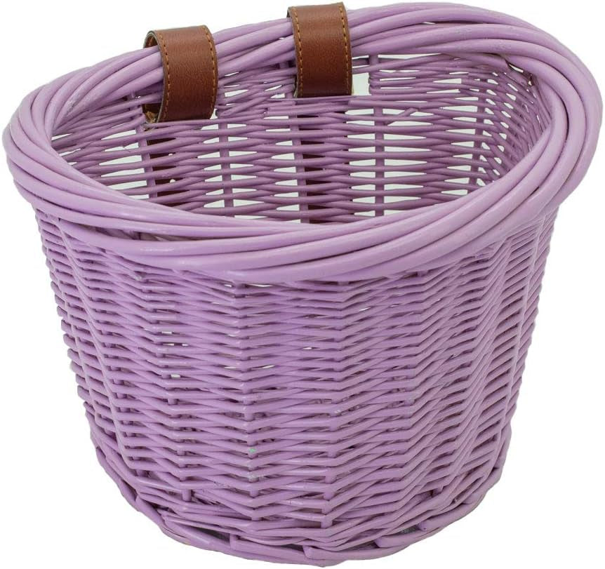 Wicker Bike Basket, Little Box Made by Willow for Bicycle