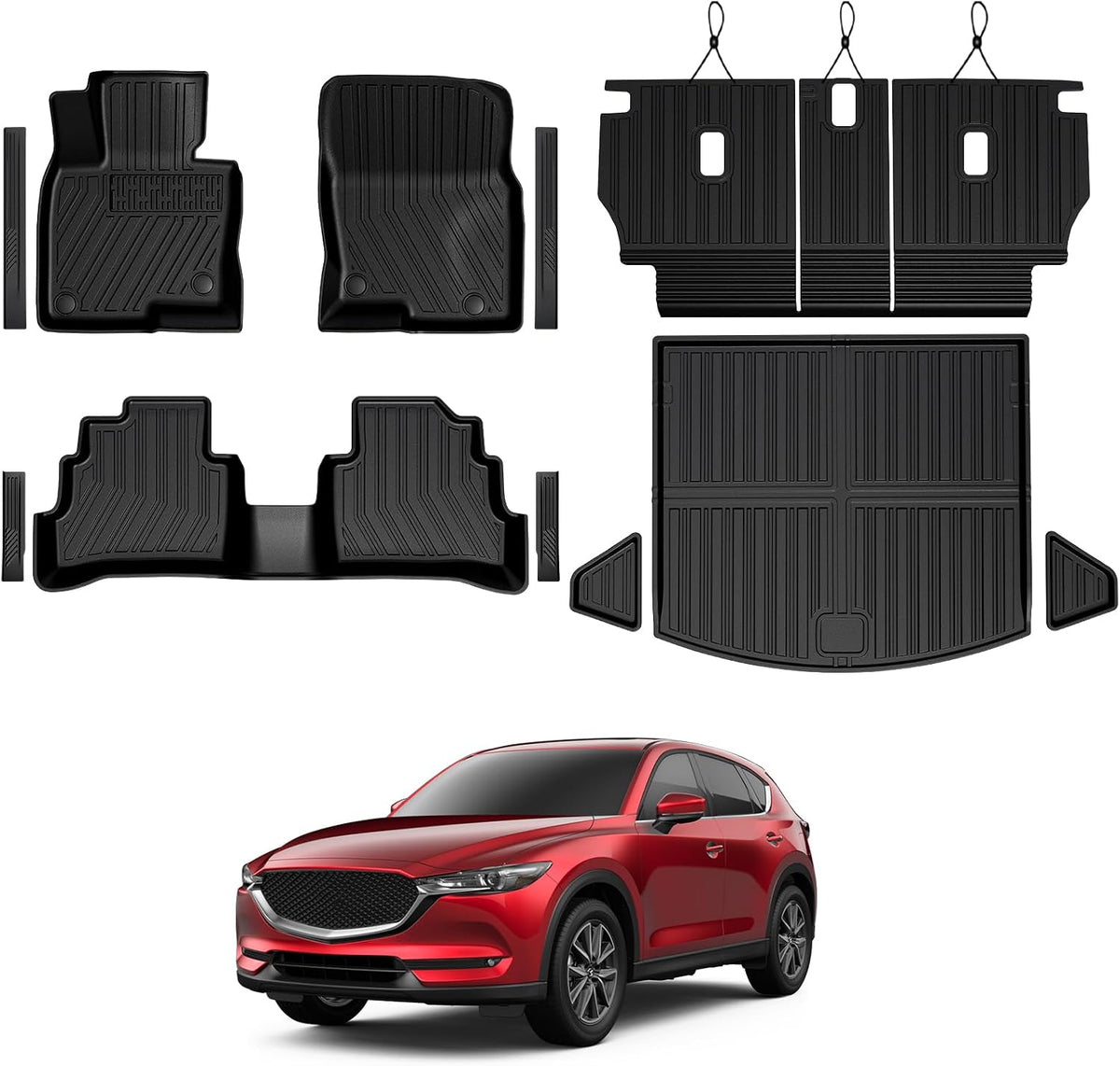 Floor Mats for 2017-2025 Mazda CX-5 Accessories