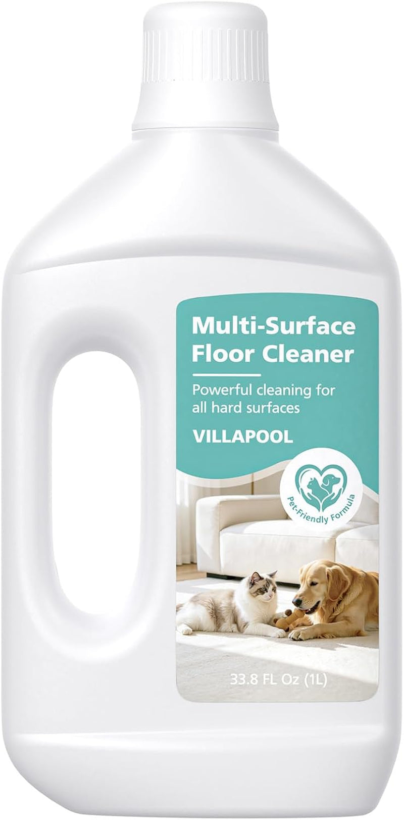 Pet-Friendly Formula Floor Cleaning Solution for Dreame, 1L (33.8 Fl Oz)