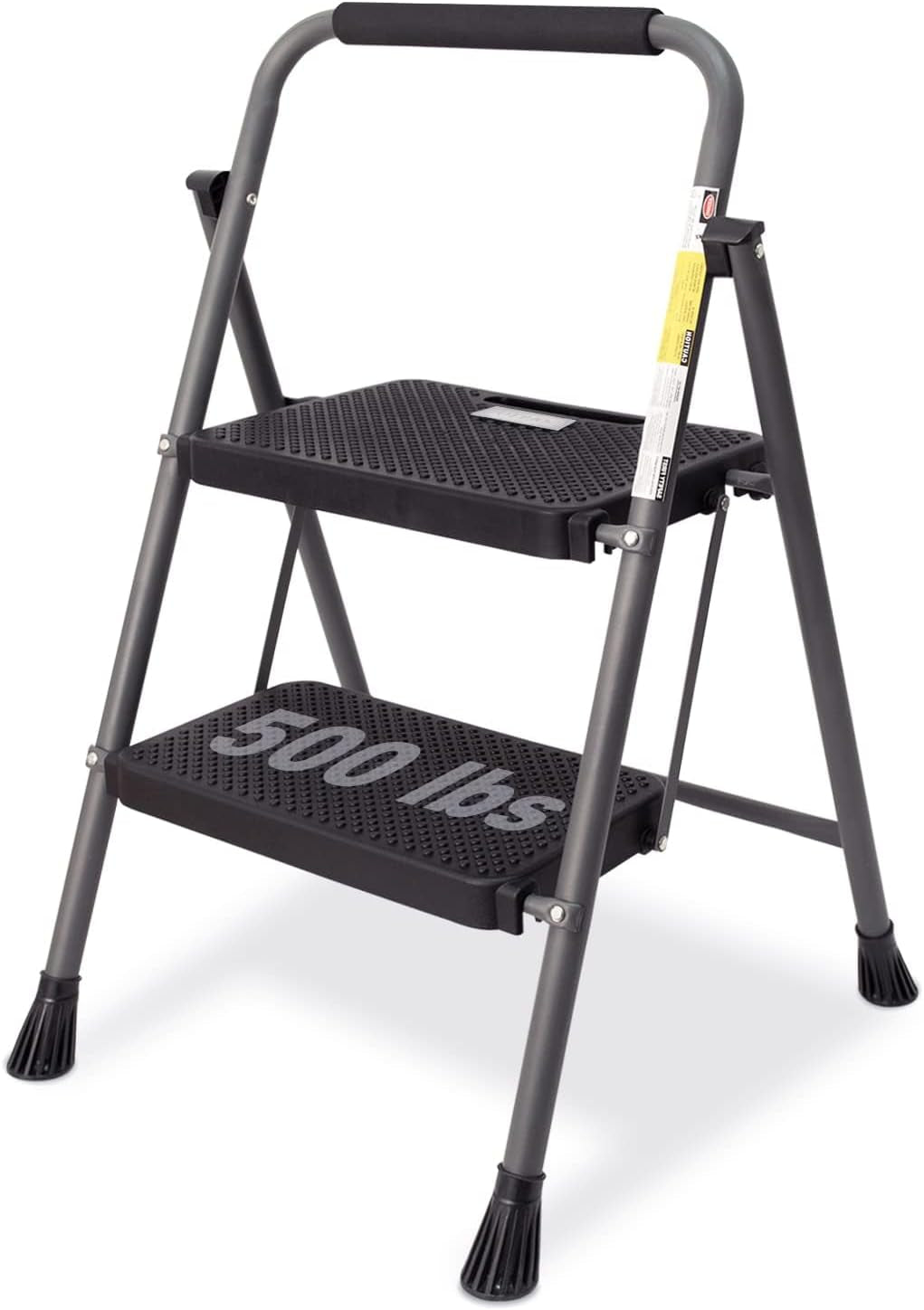 GOLYTON 2 Step Ladder,Step Stools for Adults, 500Lbs Capacity