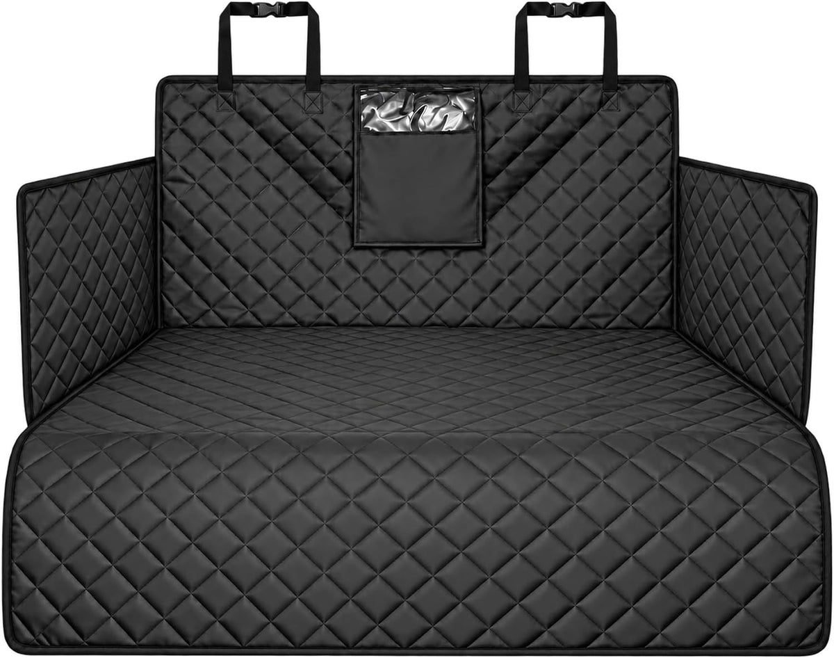 Universal SUV Cargo Liner for Dogs, Waterproof Trunk Mat, Black