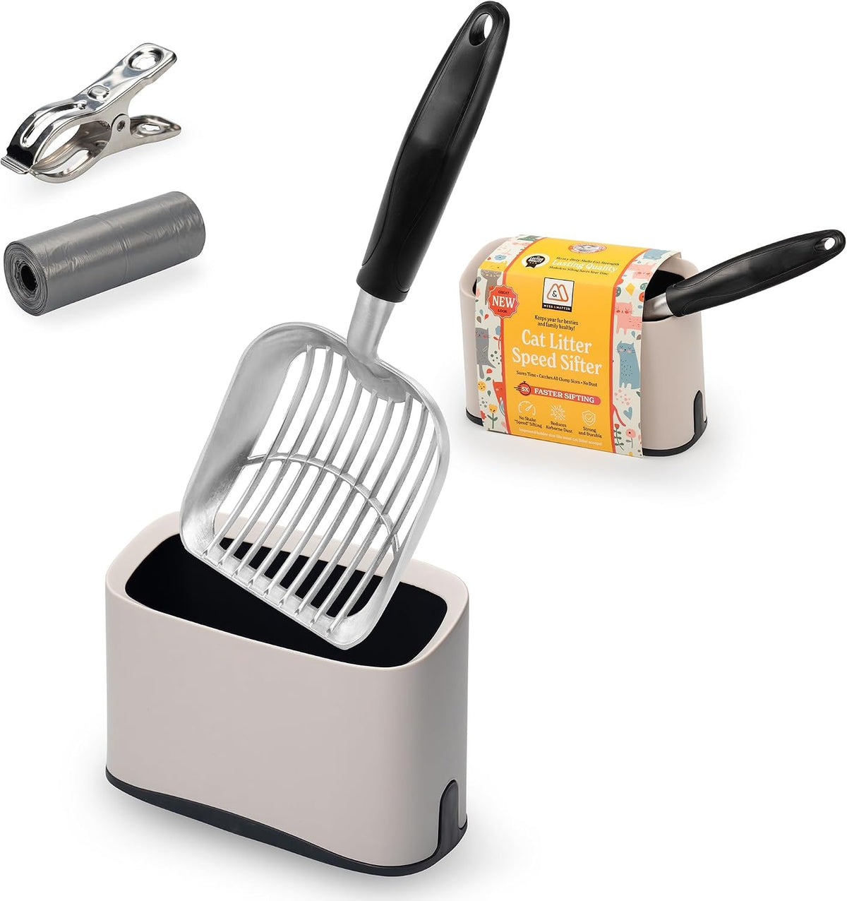 Metal Cat Litter Scoop, Cat Scooper, Metal Litter Scooper, Poop Scoop