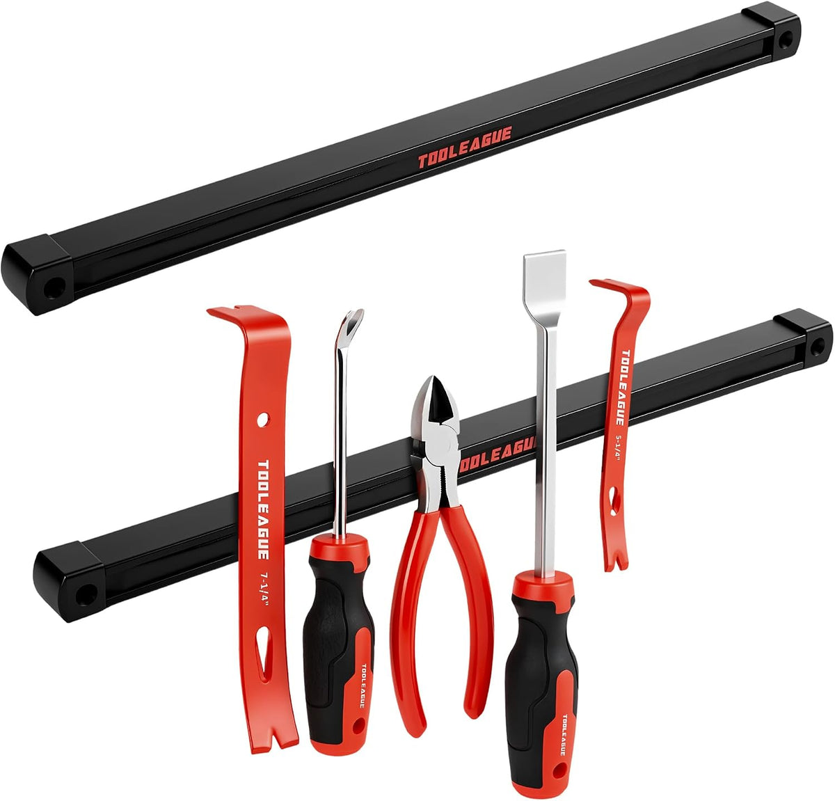 TOOLEAGUE 17" Double Sided Magnetic Tool Holder, Magnetic Tool Bar, 110LB