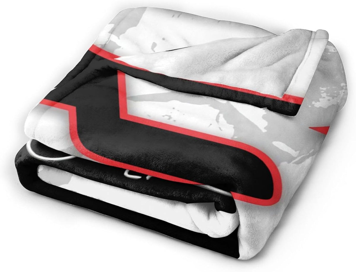 Super Soft Flannel Throw Blanket Non-Shedding Fluffy Cozy Fuzzy Throws Blankets Gifts for Men Women Home Decor Accessories 50"X40"