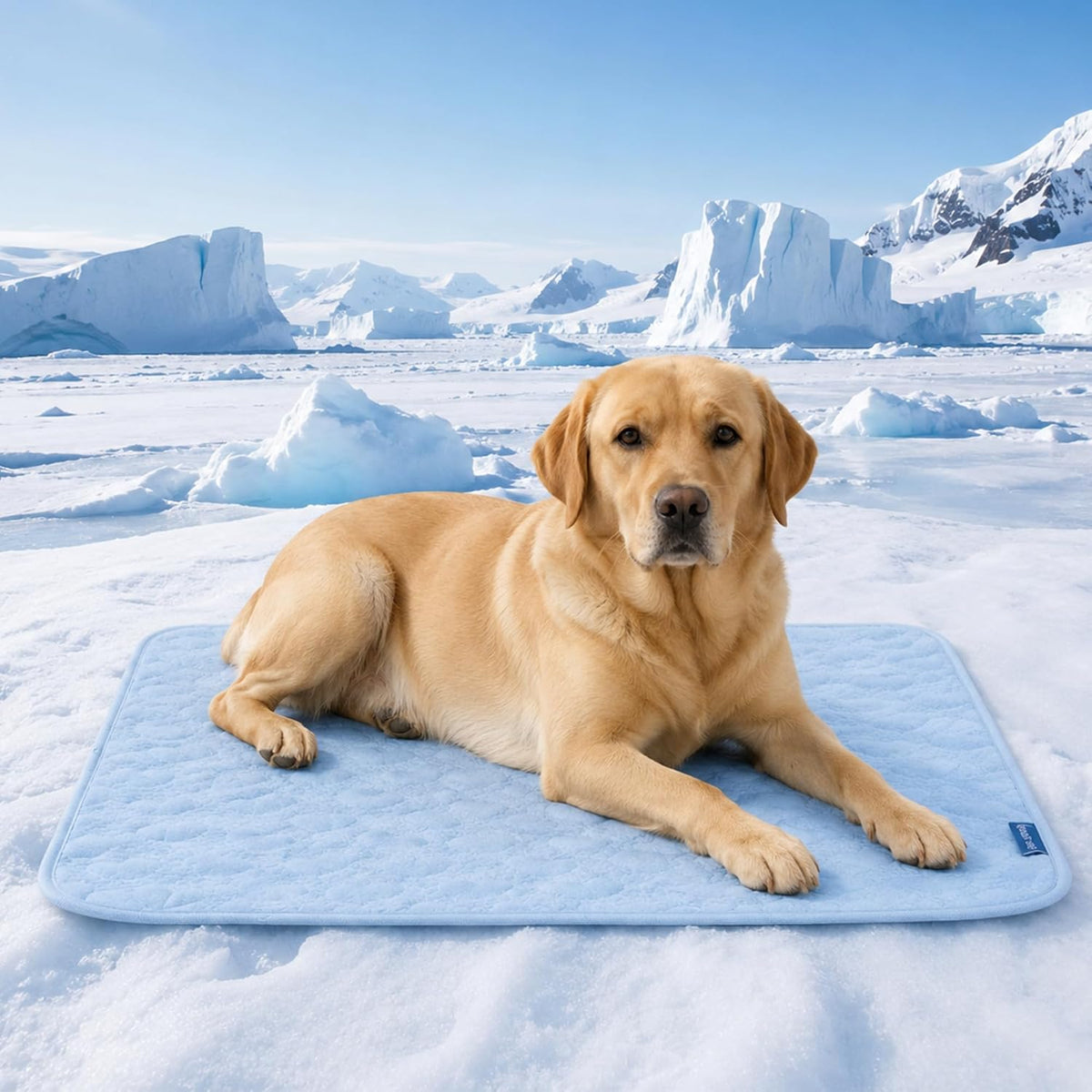 Spark Paws Frostcore Dog Cooling Mat - Non Gel Self Cooling Pet Pad