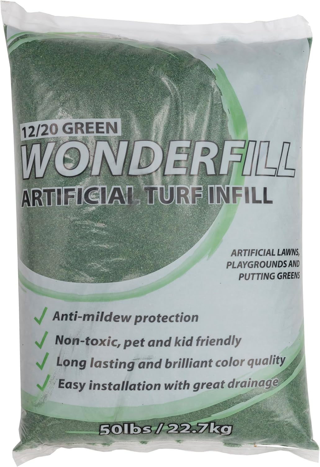 MSI Wonderfill Green 12In. X 20In. Sand 50 Lb. Landscaping Bag