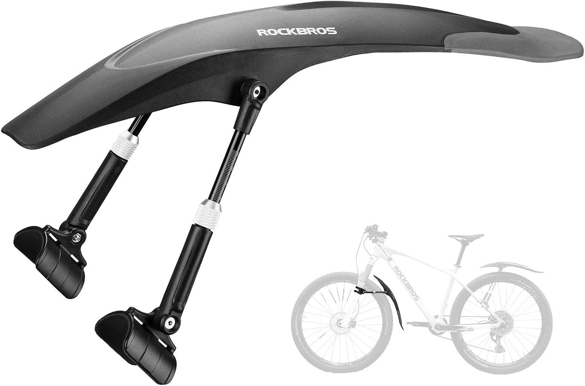 ROCKBROS Bike Fenders Adjustable Mud Guards for 26-29" MTB, Front