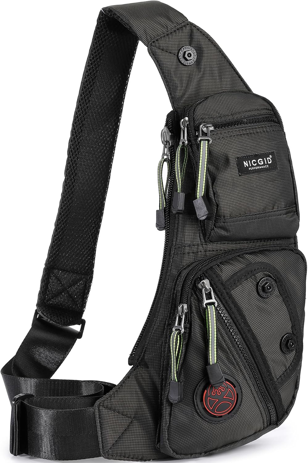 NICGID Sling Bag Chest Shoulder Backpack Crossbody Daypack for Men Women