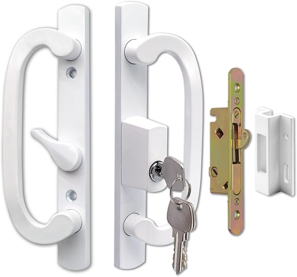 Sliding Door Lock, Keyed Sliding Glass Door Handle Replacement