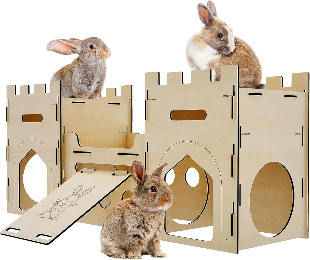Guinea Pig Hideout Bed, Dwarf Rabbit House Cave