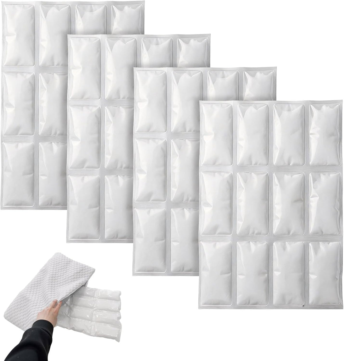 Replacement Gel Cooling Pad Insert – Refill for 2-In-1 Cooling Pet Pad, SAP Material, Fridge-Chilled, Long-Lasting Coolness for Small Dogs & Cats (Medium)