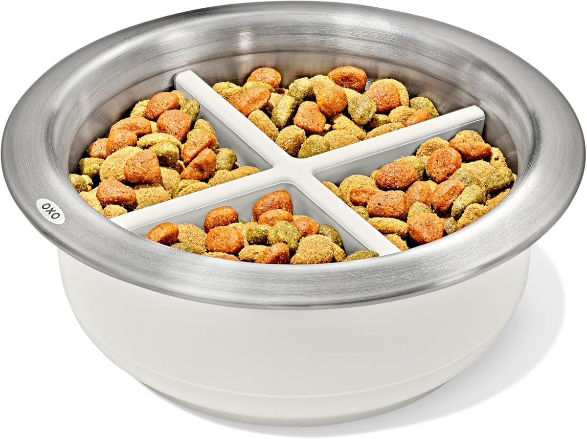 OXO Pet Easy-Clean Slow Feeder - Large, 4 Cup Capacity