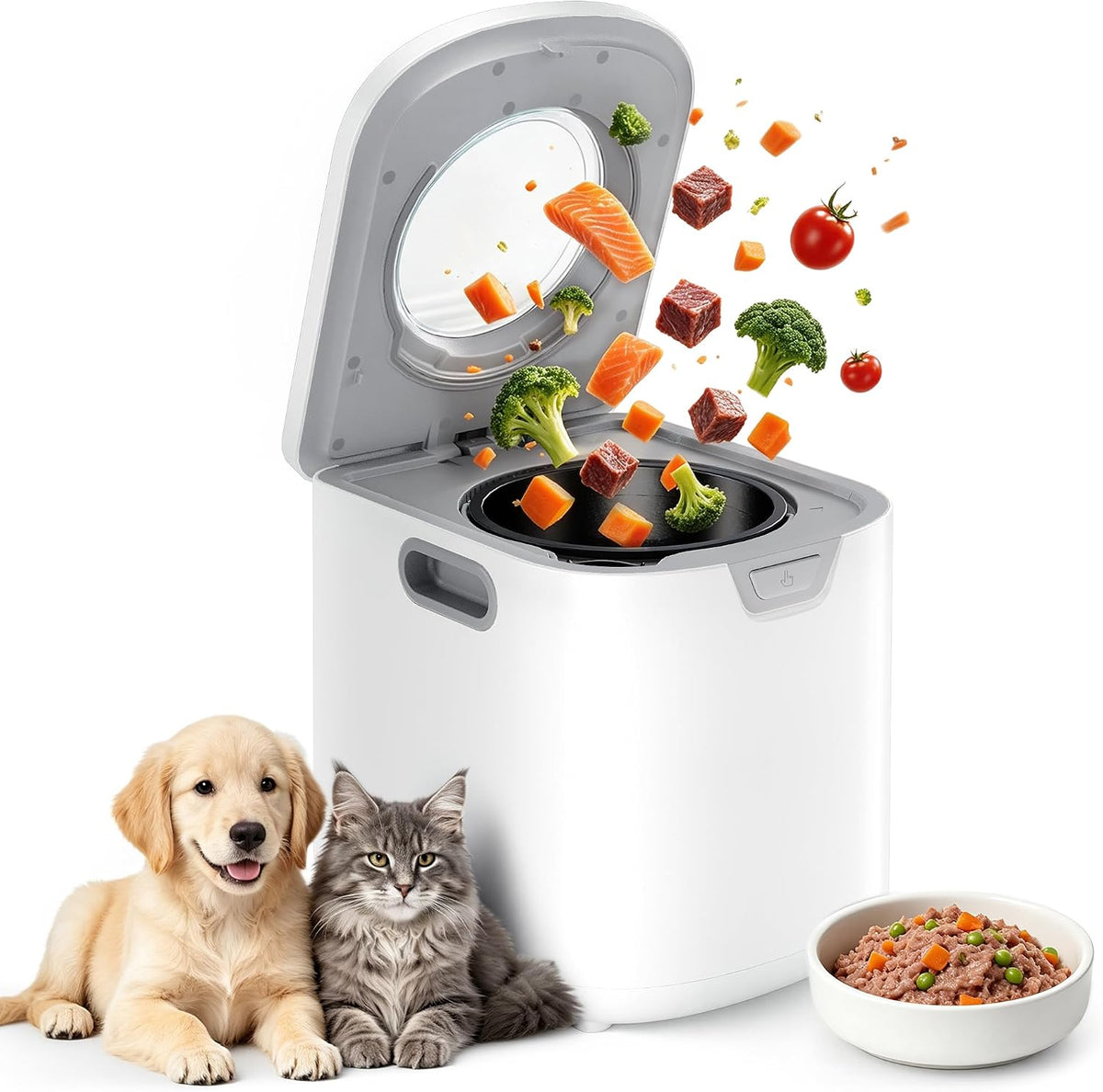 Pet Food Maker for Dogs & Cats - 4.2L Capacity Automatic Machine
