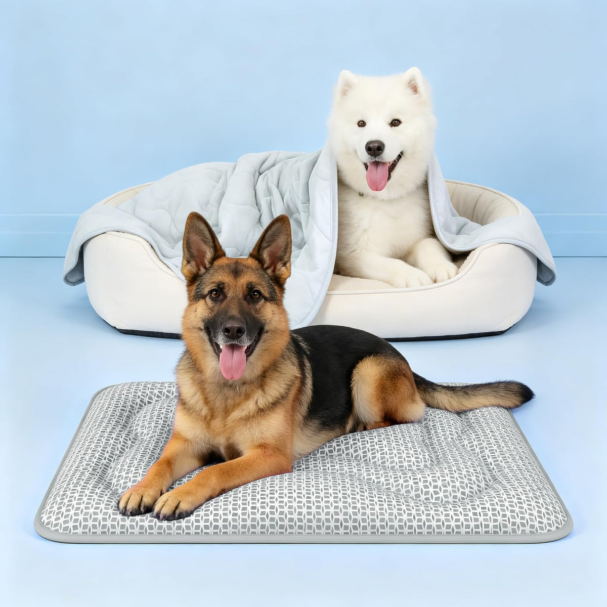 Rywell Ultimate Chill System Bundle: Advanced Cooling Duo for Large Dogs