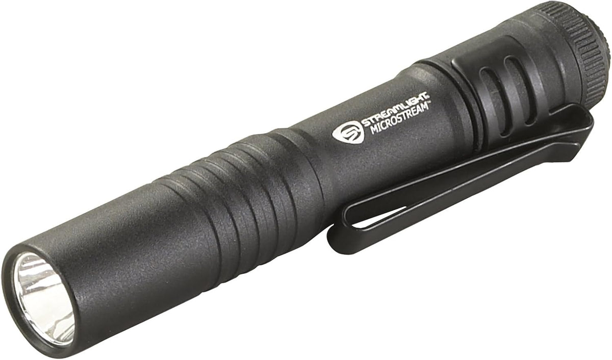Streamlight 66318 Microstream Pocket Flashlight, Black