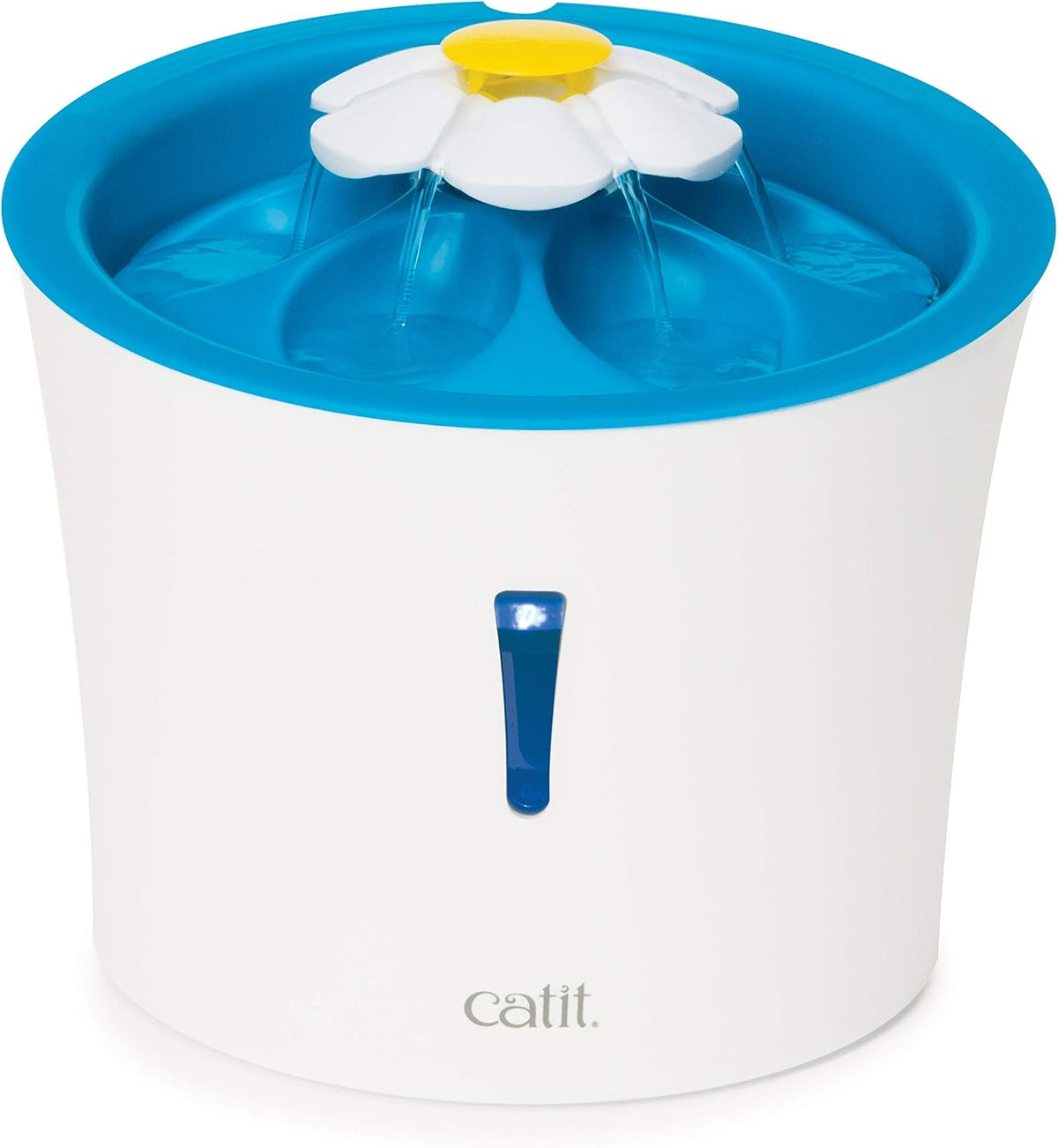 Catit Flower Fountain with Triple Action Filter, 3 L, Green
