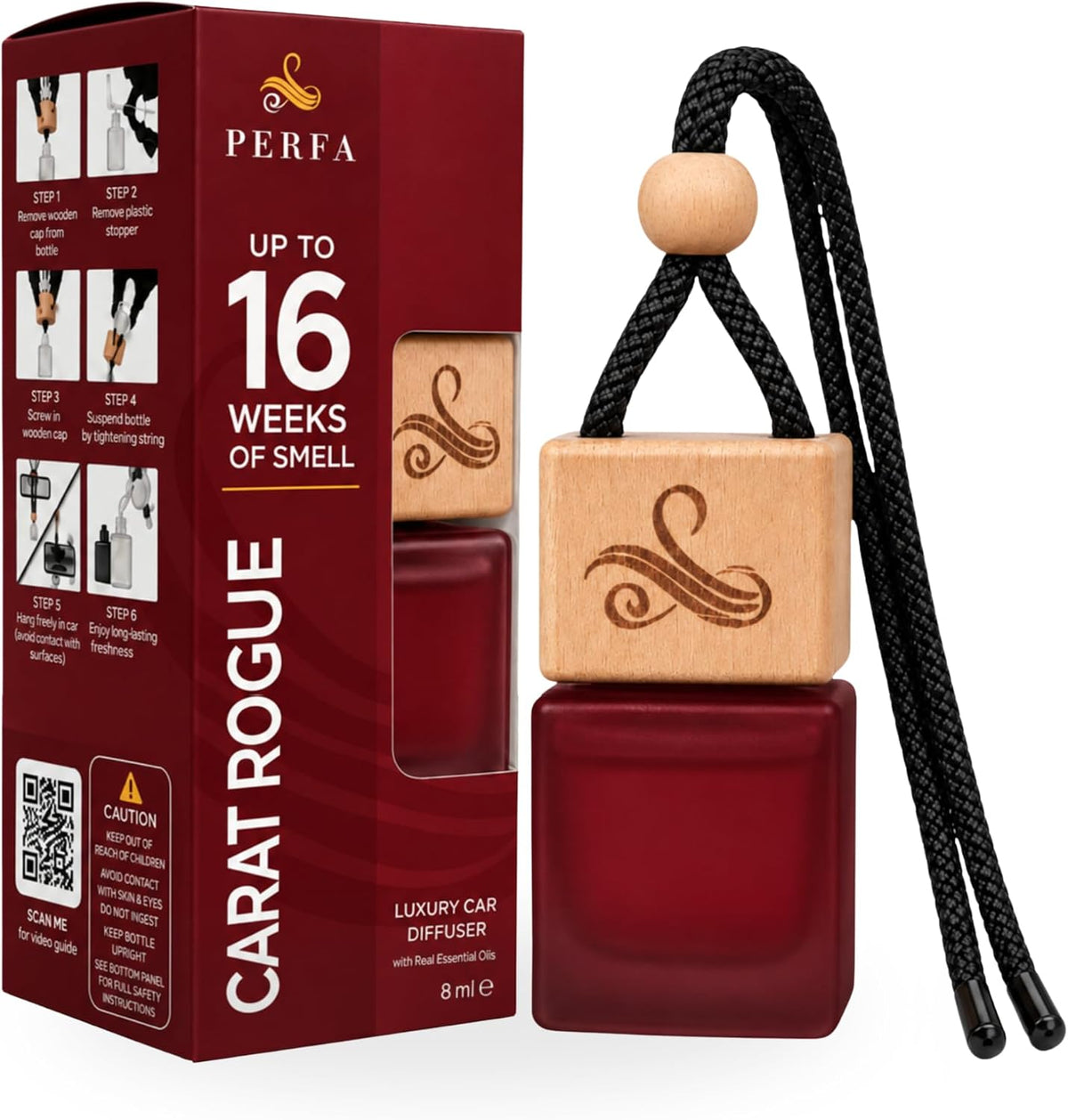 Car Air Fresheners - Desinger Inspired Perfume Diffuser by Perfa (8Ml)