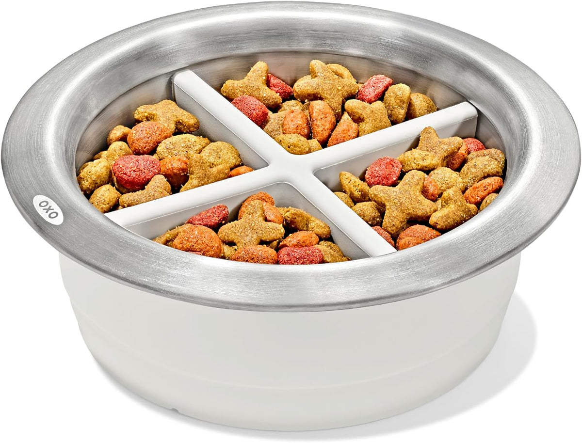 OXO Pet Easy-Clean Slow Feeder - Medium, 2 Cup Capacity