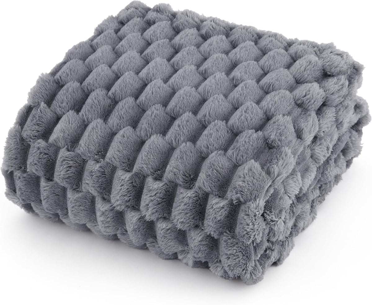 Bedsure Ultra Soft Dog Blankets for Medium Dogs Cats 300GSM Fleece,30X40