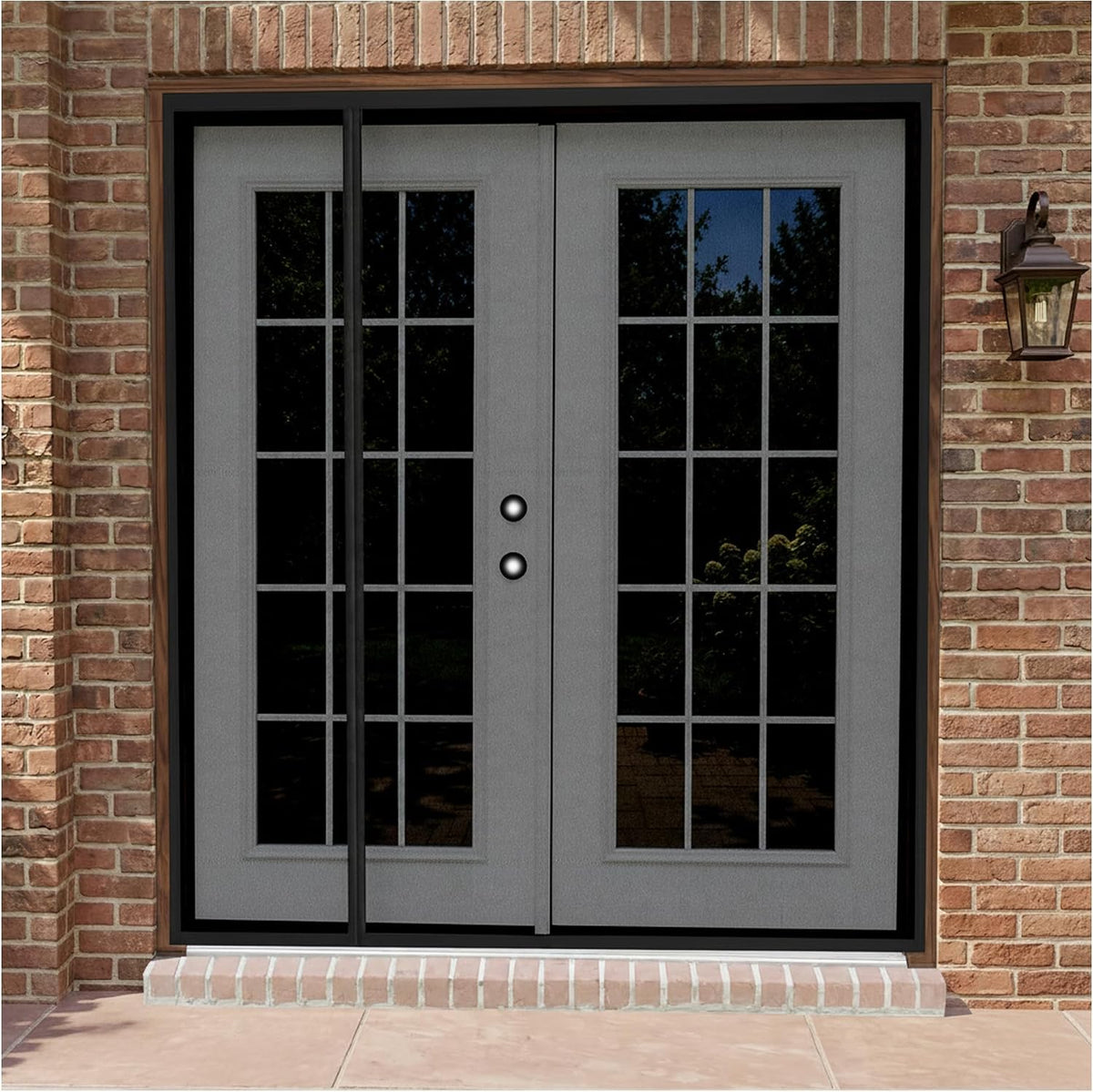 Fenestrelle Magnetic Screen Door for French & Sliding Door, 72" X 80"