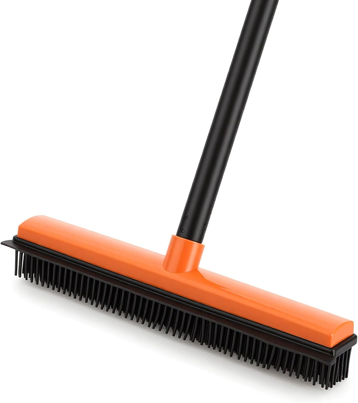 CLEANHOME Rubber Broom for Pet Hair on Carpet & Hardwood