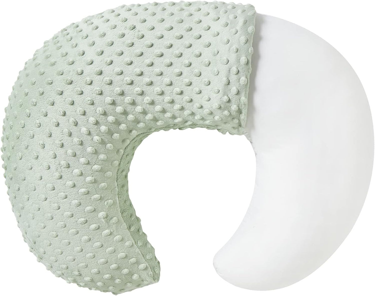 Nursing Pillow and Body Positioner with Premium Slipcover